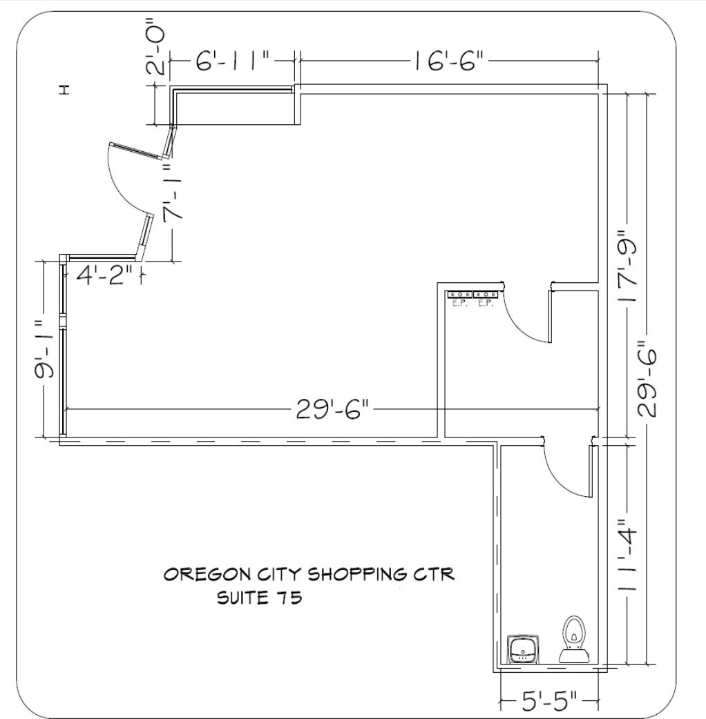 1900-1926 SE McLoughlin Blvd, Oregon City, OR for rent Floor Plan- Image 1 of 1