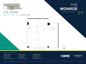 111 W Monroe St, Phoenix, AZ for sale Floor Plan- Image 1 of 1