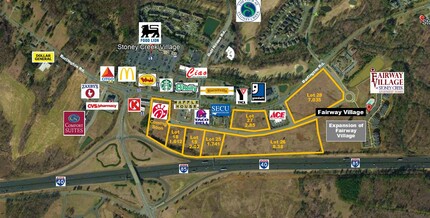 6502 Interstate Ct, Whitsett, NC for sale Aerial- Image 1 of 3