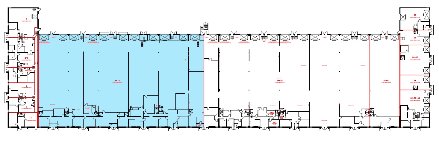 2299 Drew Rd, Mississauga, ON for rent Floor Plan- Image 1 of 10