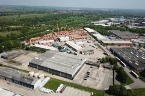 Garnham Clos, Alfreton, DBY - AERIAL  map view