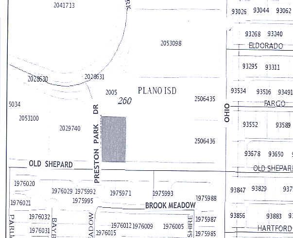 Preston Park Dr, Plano, TX for sale - Plat Map - Image 3 of 4