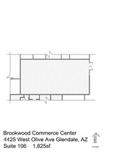 4425 W Olive Ave, Glendale, AZ for rent Floor Plan- Image 1 of 2