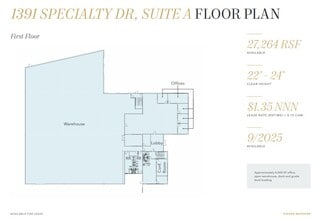 1300 Specialty Dr, Vista, CA to rent Floor Plan- Image 1 of 2