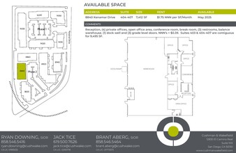 9040 Kenamar Dr, San Diego, CA for rent Floor Plan- Image 1 of 1