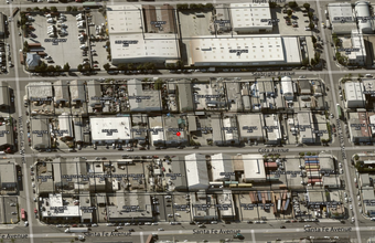 1523 Cota Ave, Long Beach, CA - aerial  map view