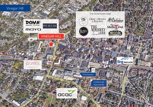 243-259 Ridge-McIntire Rd, Charlottesville, VA - AERIAL  map view