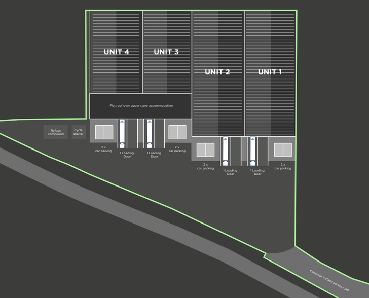 Kingsbridge Rd, Barking for rent - Site Plan - Image 2 of 10