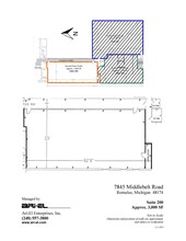 7845 Middlebelt Rd, Romulus, MI for rent Floor Plan- Image 1 of 1