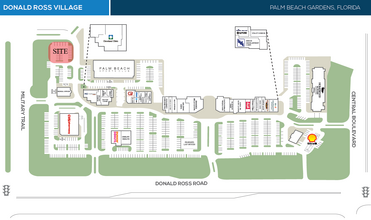 Donald Ross Road and Military Trail, Palm Beach Gardens, FL for sale Site Plan- Image 1 of 3