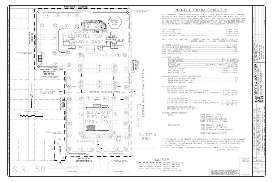 1460 E Highway 50, Clermont, FL for rent - Site Plan - Image 3 of 3