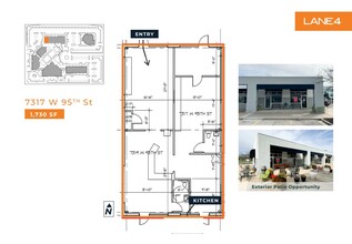 7301-7319 W 95th St, Overland Park, KS for rent Floor Plan- Image 1 of 1