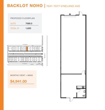 7041-7057 1/2 Vineland Ave, North Hollywood, CA for rent Floor Plan- Image 1 of 1