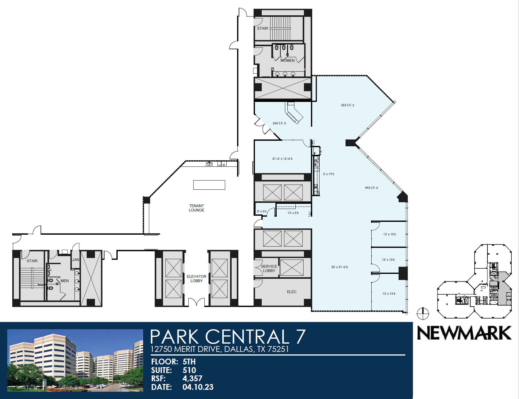 12750 Merit Dr, Dallas, TX to rent Floor Plan- Image 1 of 1