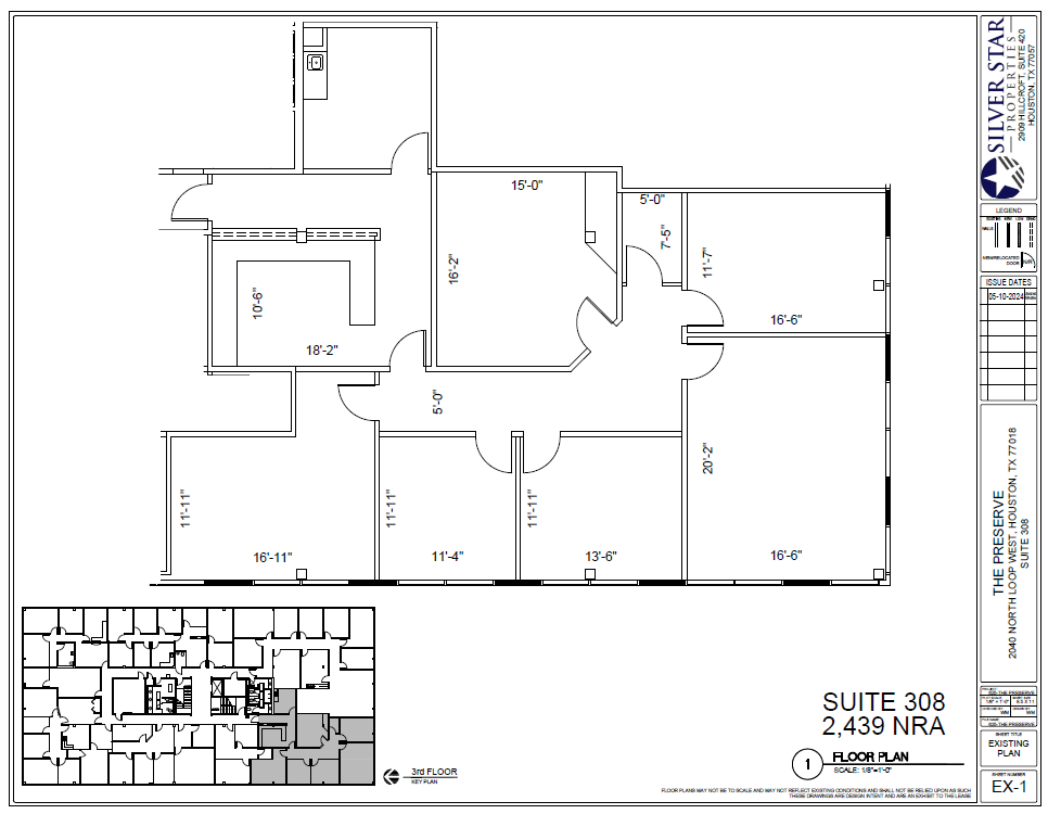2000 N Loop Fwy W, Houston, TX to rent Floor Plan- Image 1 of 1