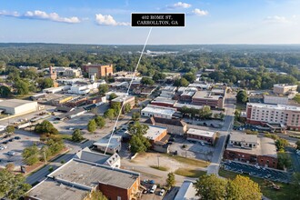 402 Rome St, Carrollton, GA - aerial  map view