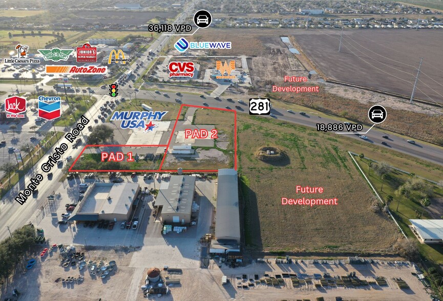 101 E Monte Cristo Rd, Edinburg, TX for sale - Building Photo - Image 1 of 3