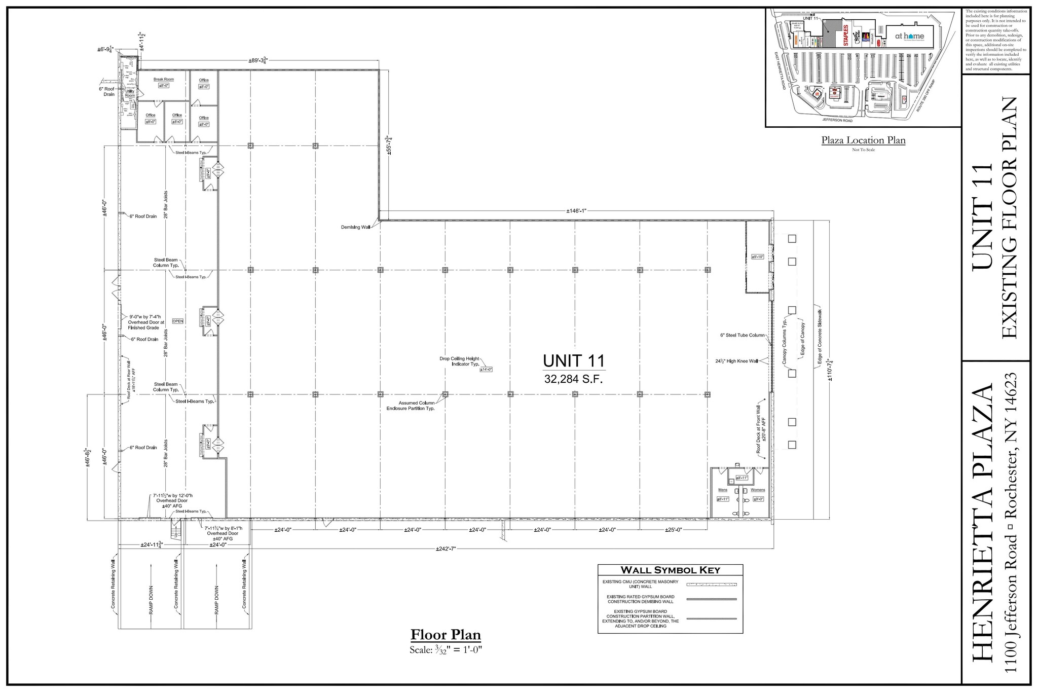 1100 Jefferson Rd, Rochester, NY to rent Floor Plan- Image 1 of 2