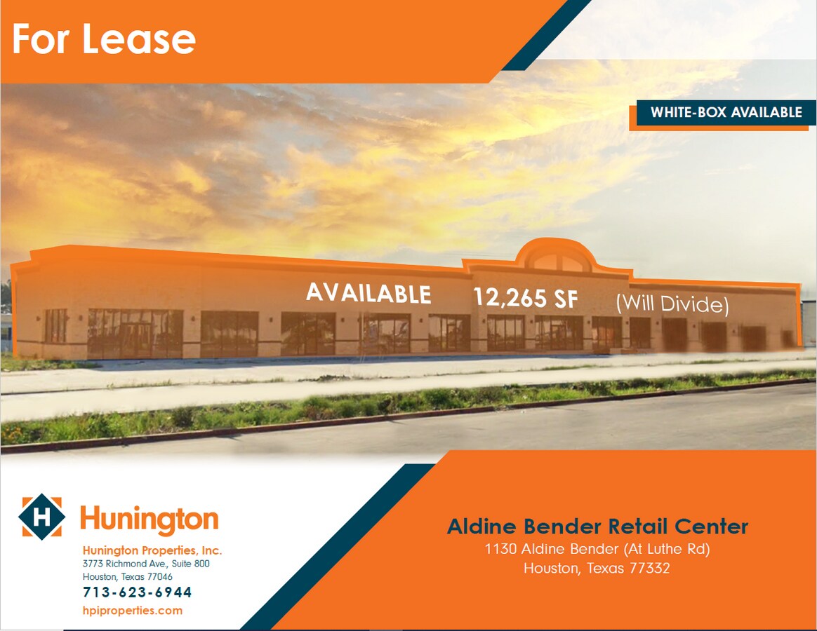 1130 Aldine Bender Rd, Houston 77032 Retail for Rent UK