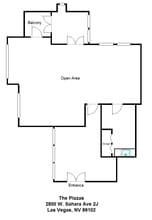 2800 W Sahara Ave, Las Vegas, NV to rent Floor Plan- Image 1 of 6