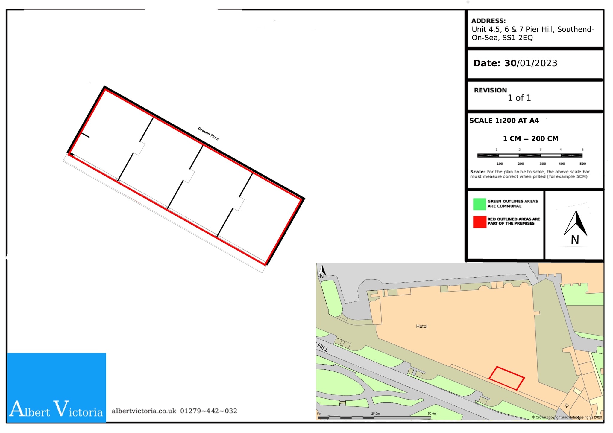 Pier Hl, Southend-On-Sea to rent Site Plan- Image 1 of 1