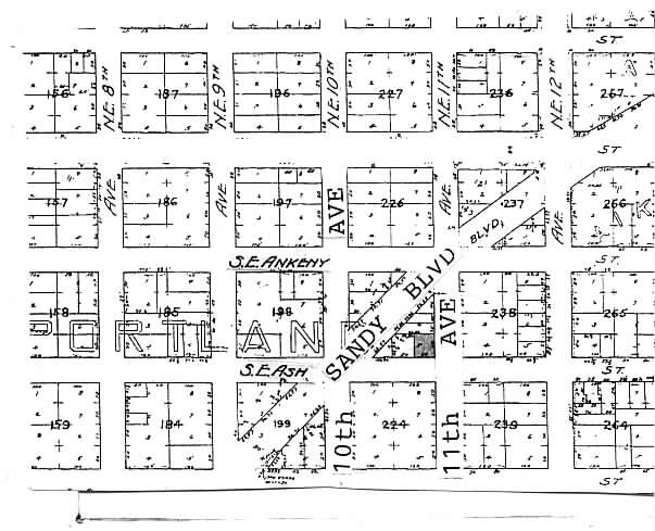 1033-1037 SE Ash St, Portland, OR for rent - Plat Map - Image 3 of 10