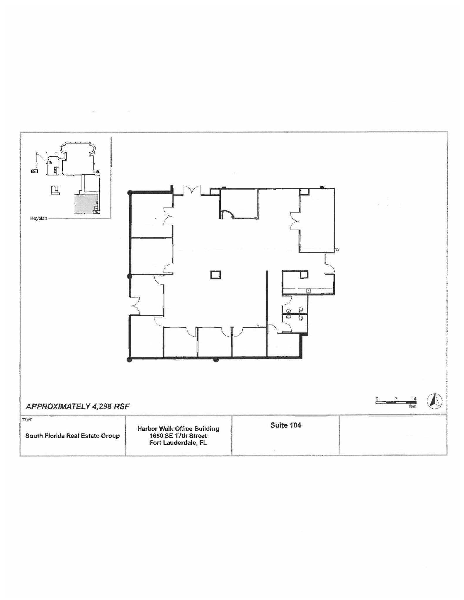 1650 SE 17th St, Fort Lauderdale, FL to rent Site Plan- Image 1 of 1