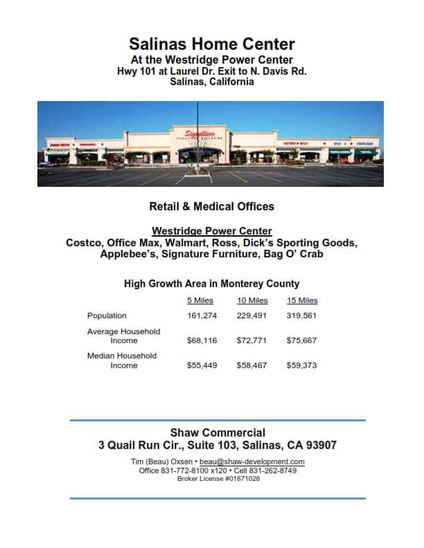 1463-1473 N Davis Rd, Salinas, CA to rent Building Photo- Image 1 of 11