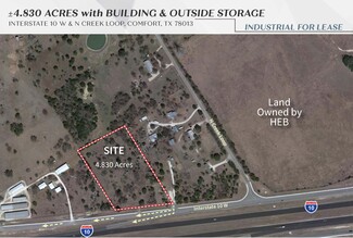 More details for Interstate 10 W & N Creek Loop Loop, Comfort, TX - Land for Rent