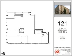 121 S Wilke Rd, Arlington Heights, IL to rent Floor Plan- Image 1 of 1