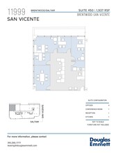 11999 San Vicente Blvd, Los Angeles, CA for rent Floor Plan- Image 1 of 1