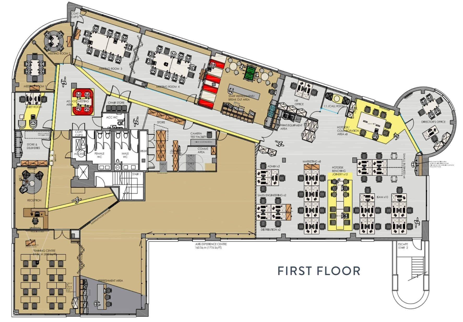 1 Capability Green, Luton to rent Floor Plan- Image 1 of 7