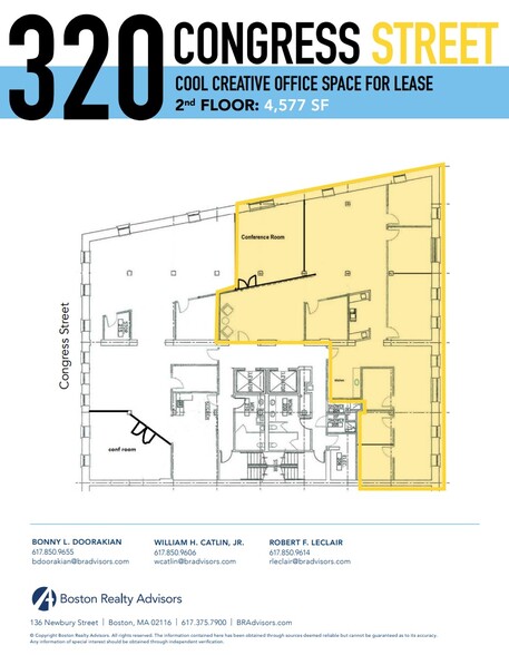 320 Congress St, Boston, MA for rent - Floor Plan - Image 3 of 4