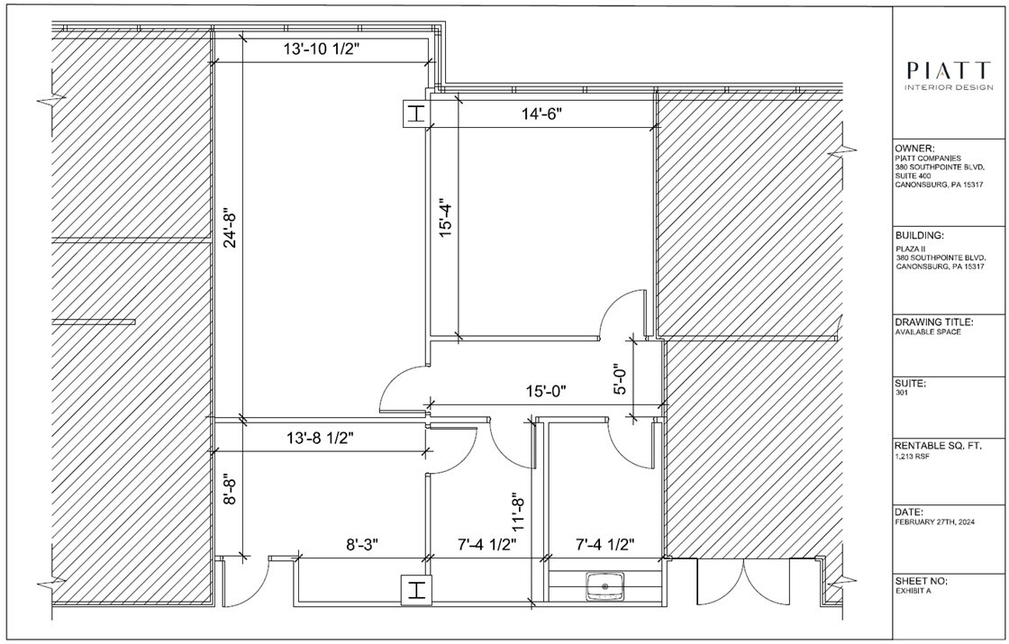 380 Southpointe Blvd, Canonsburg, PA for rent Floor Plan- Image 1 of 6