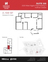 2500 W Higgins Rd, Hoffman Estates, IL to rent Floor Plan- Image 1 of 1