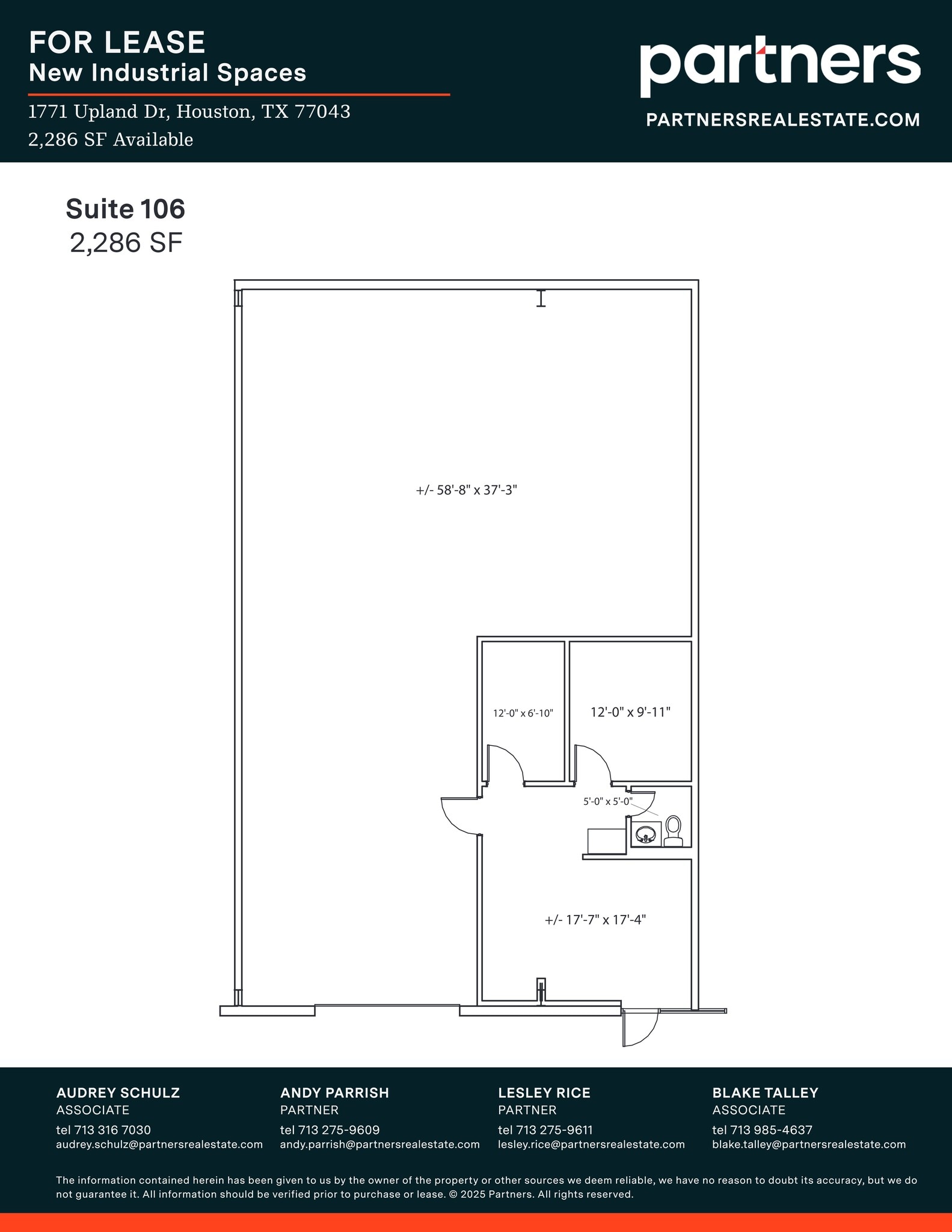 1771 Upland Dr, Houston, TX to rent Site Plan- Image 1 of 1