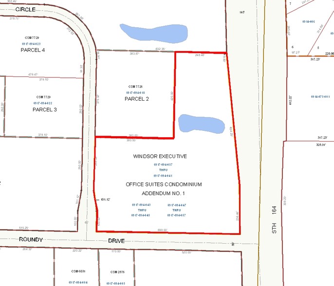 N28W23000 Roundy Dr, Pewaukee, WI for sale - Plat Map - Image 2 of 18