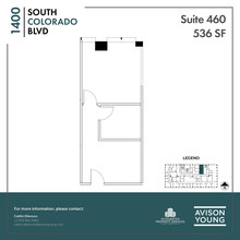 1400 S Colorado Blvd, Denver, CO for rent Floor Plan- Image 1 of 6