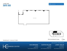 1999 Bryan St, Dallas, TX for rent Floor Plan- Image 1 of 1