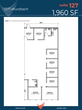 7271 Wurzbach Rd, San Antonio, TX for rent Site Plan- Image 1 of 1