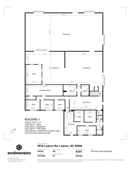 3806-3816 Ladson Rd, Ladson, SC for rent - Site Plan - Image 2 of 33