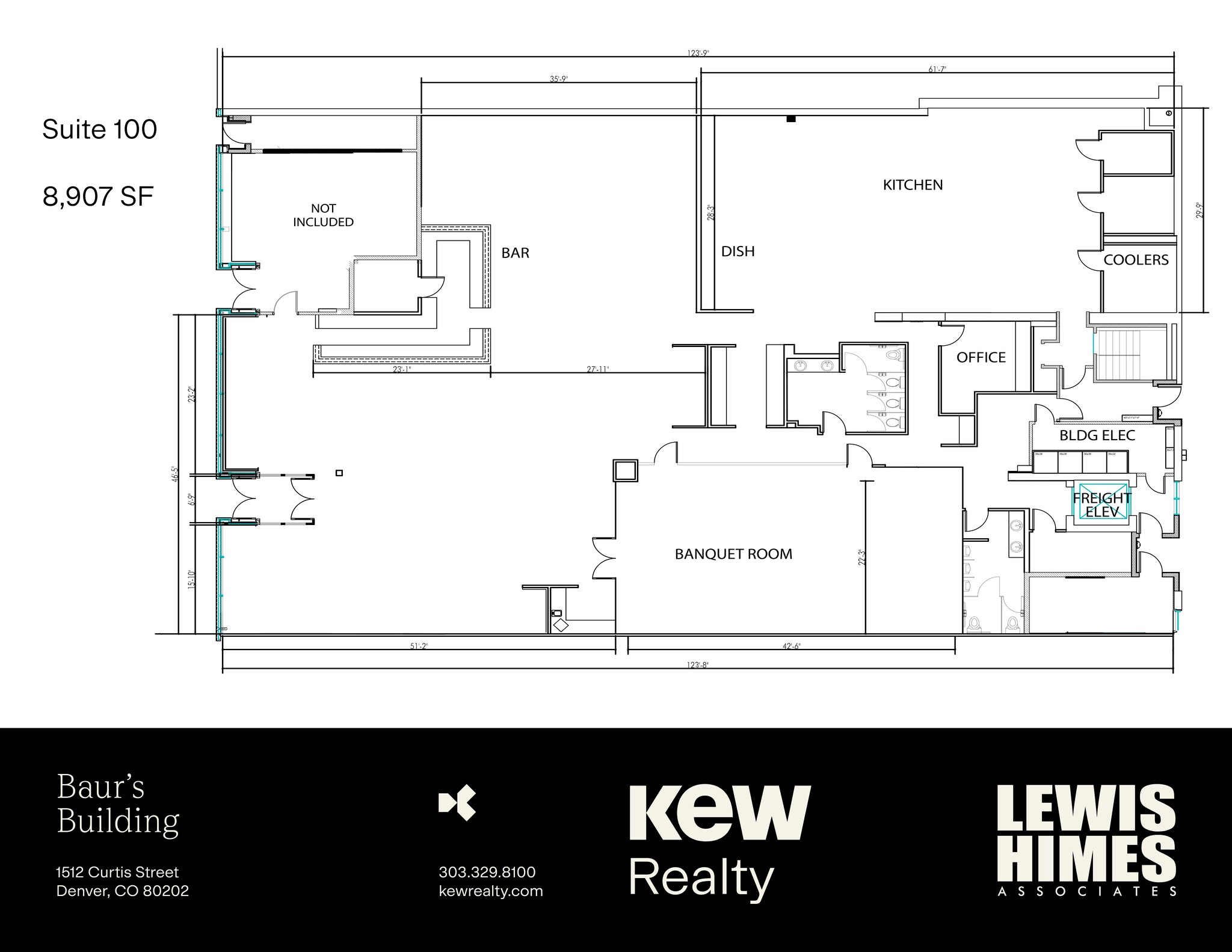 1512-1514 Curtis St, Denver, CO to rent Site Plan- Image 1 of 11