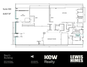1512-1514 Curtis St, Denver, CO to rent Site Plan- Image 1 of 11