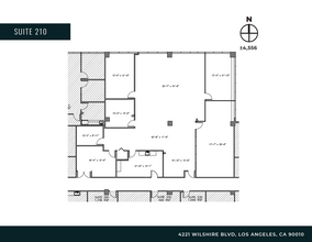 4221 Wilshire Blvd, Los Angeles, CA for rent Floor Plan- Image 1 of 2