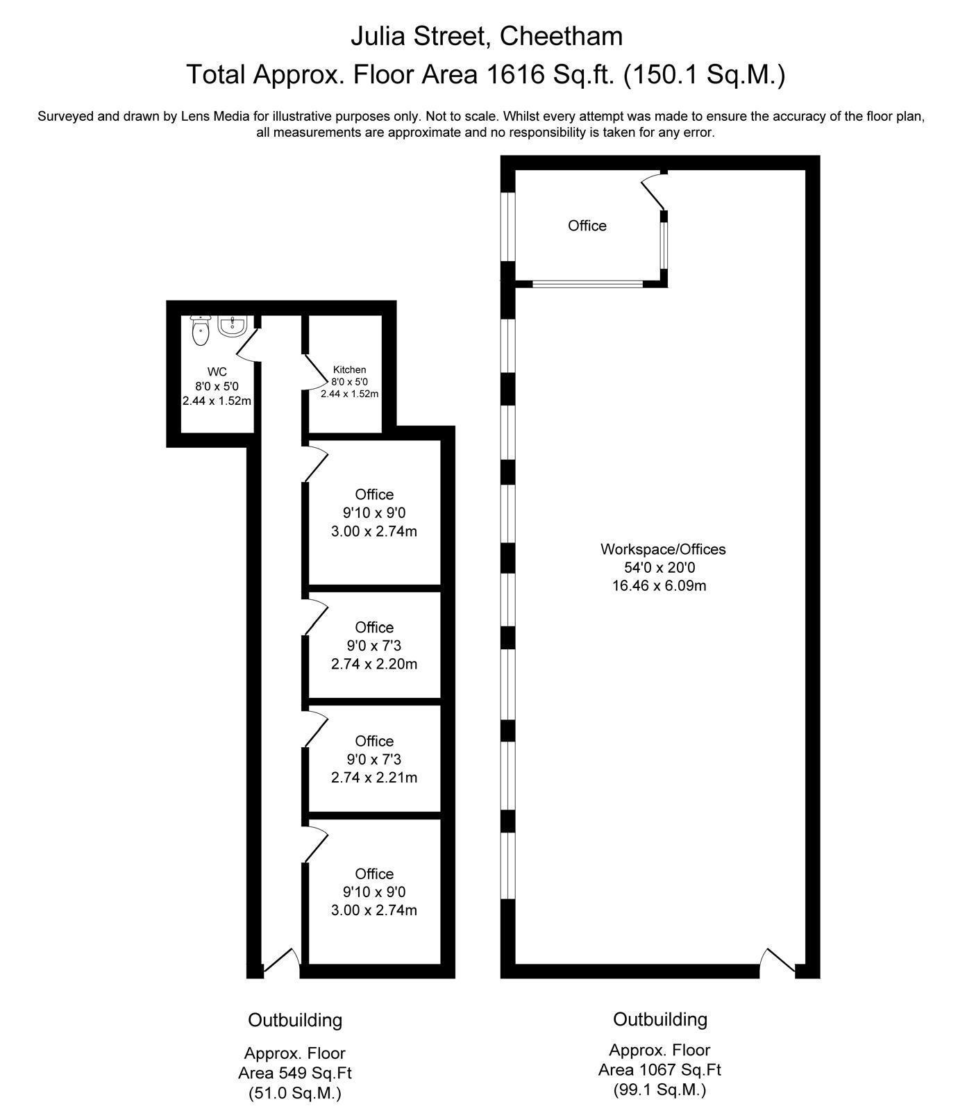 45 Julia St, Manchester to rent Floor Plan- Image 1 of 4
