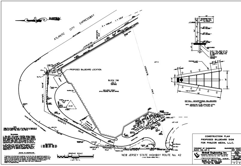 6000 NJ-42 Atlantic City Expressway Expy, Blackwood, NJ for sale - Plat Map - Image 2 of 2