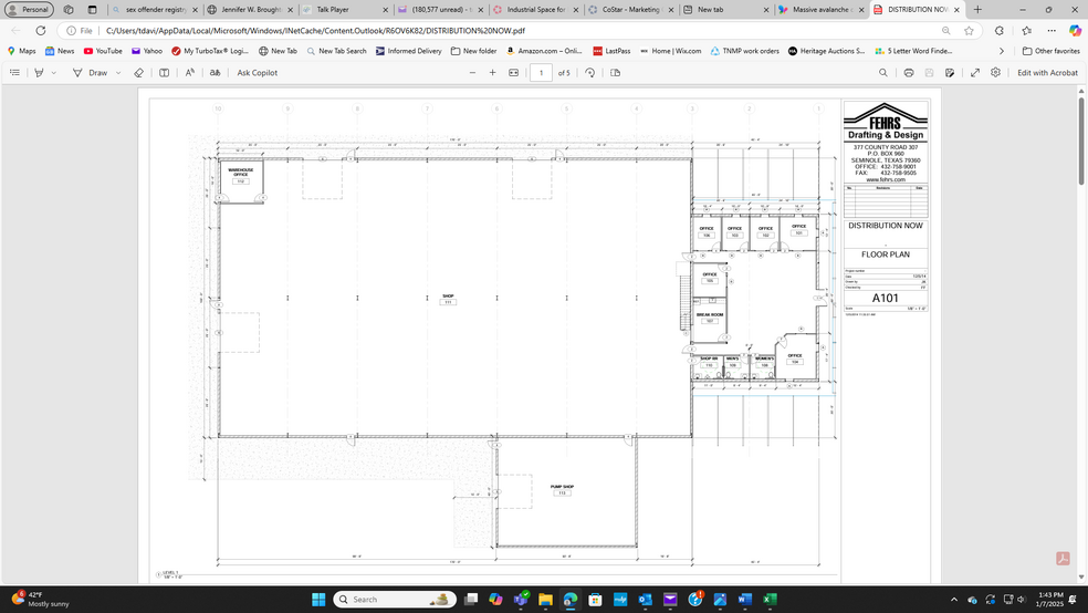 76 County Road 201, Pecos, TX for rent - Floor Plan - Image 3 of 61