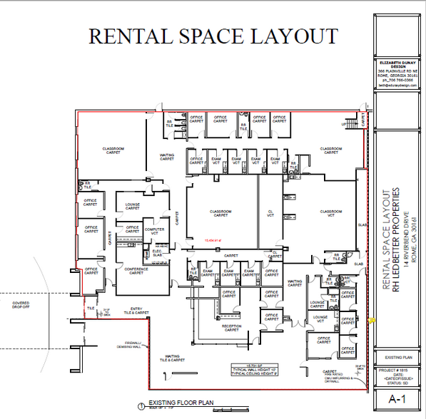 1476 Turner McCall Blvd SW, Rome, GA for rent - Floor Plan - Image 2 of 3