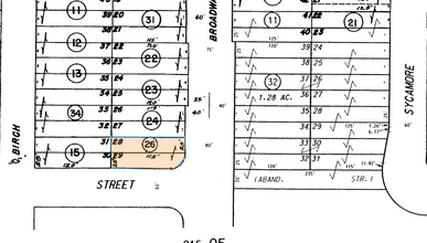 1626 S Broadway, Santa Ana, CA for sale Plat Map- Image 1 of 2