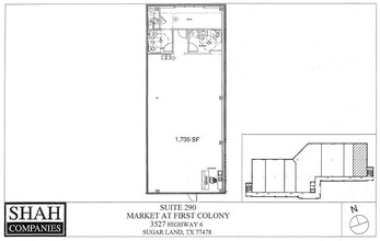 3527 Highway 6, Sugar Land, TX for rent Floor Plan- Image 1 of 1